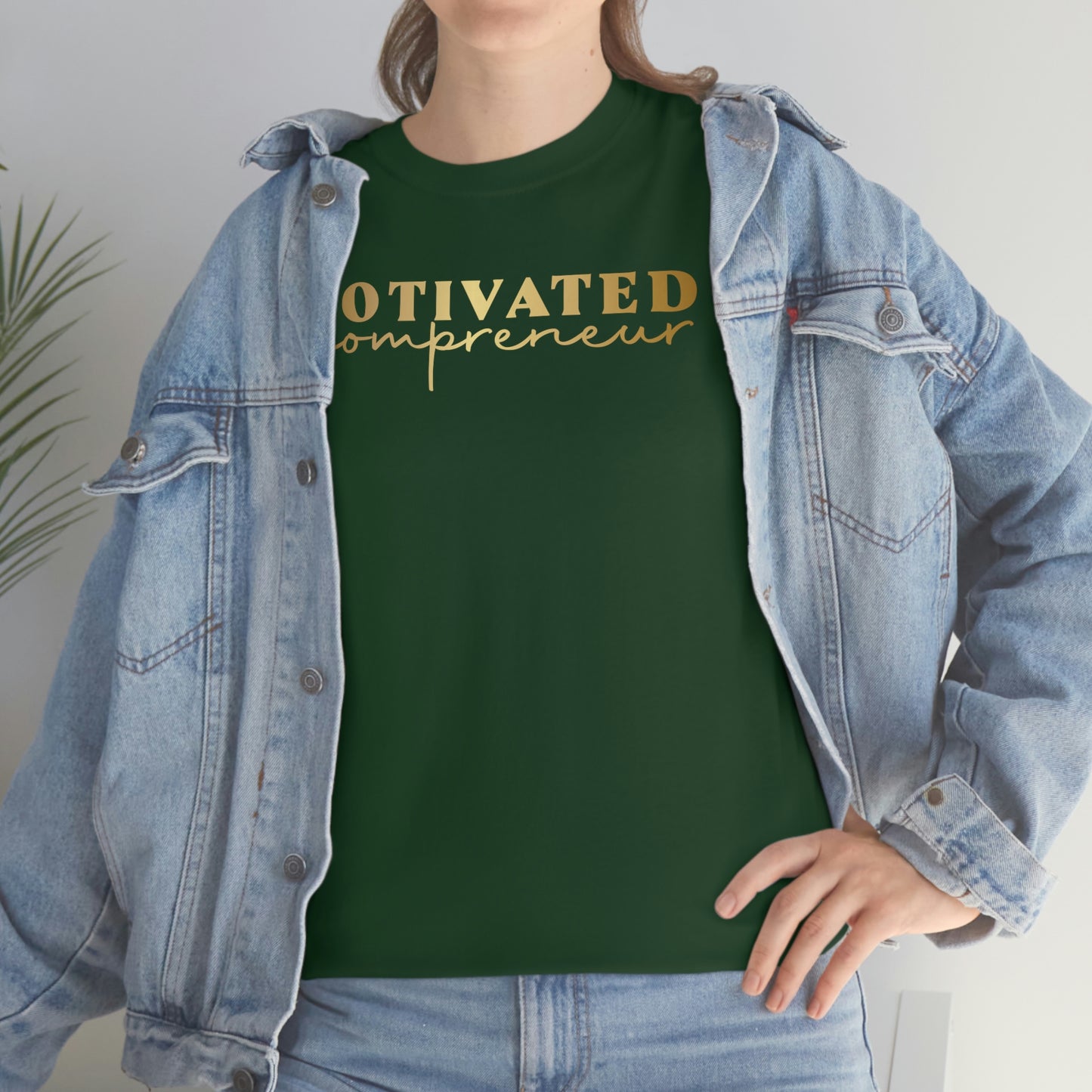 Motivated Mompreneur Unisex Heavy Cotton Tee