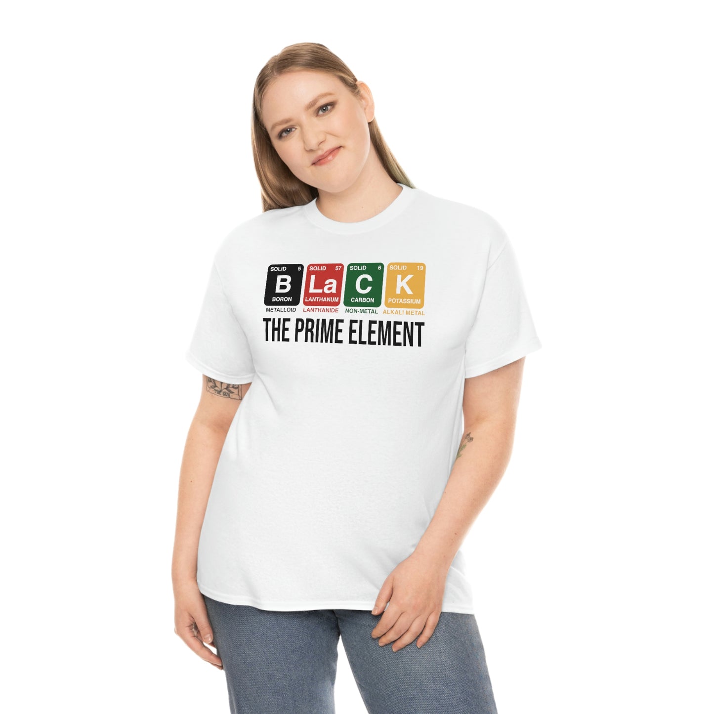 The Prime Element Unisex Heavy Cotton Tee