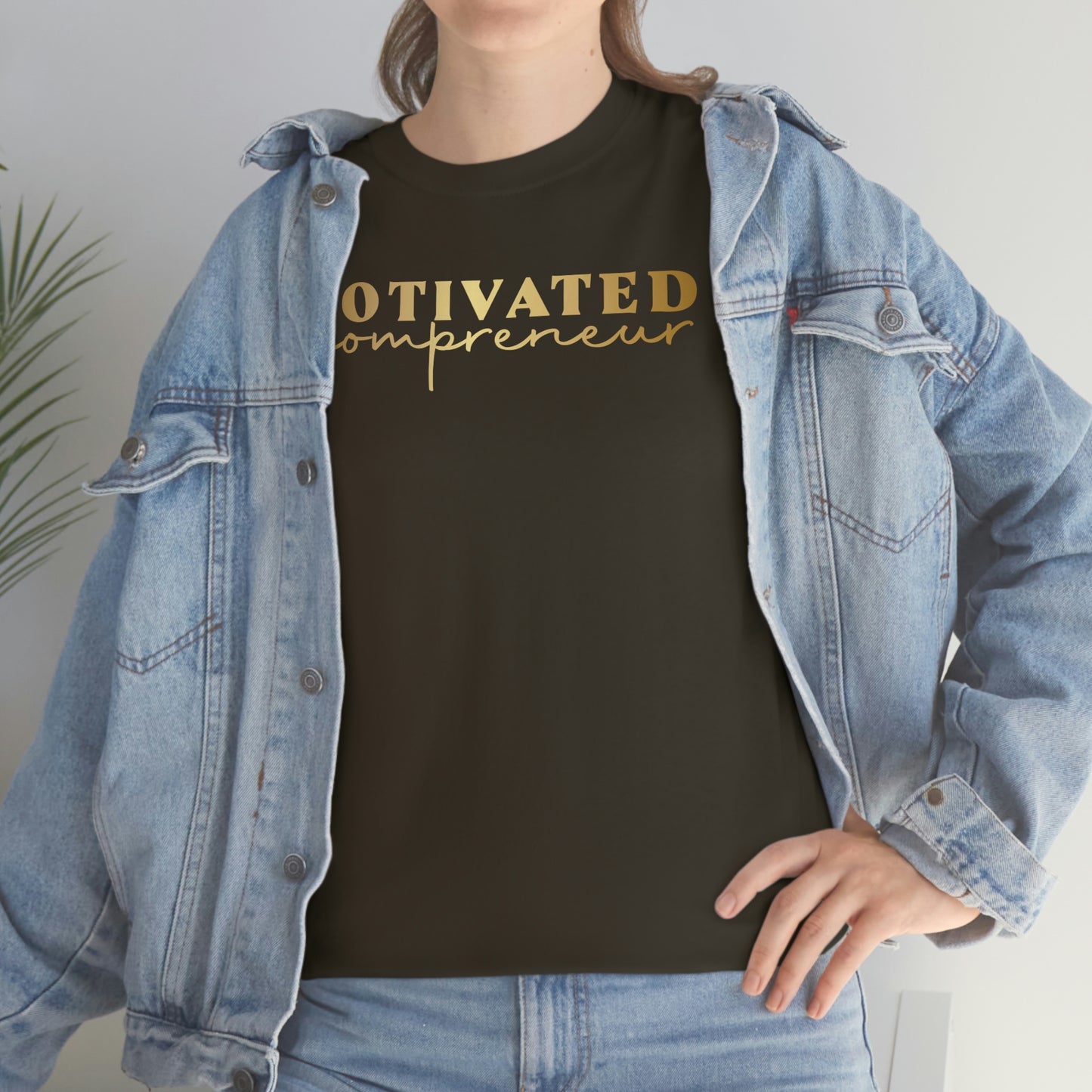 Motivated Mompreneur Unisex Heavy Cotton Tee