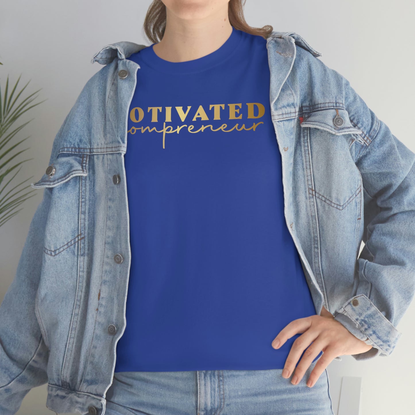 Motivated Mompreneur Unisex Heavy Cotton Tee