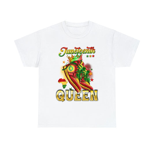Juneteenth Queen Unisex Heavy Cotton Tee
