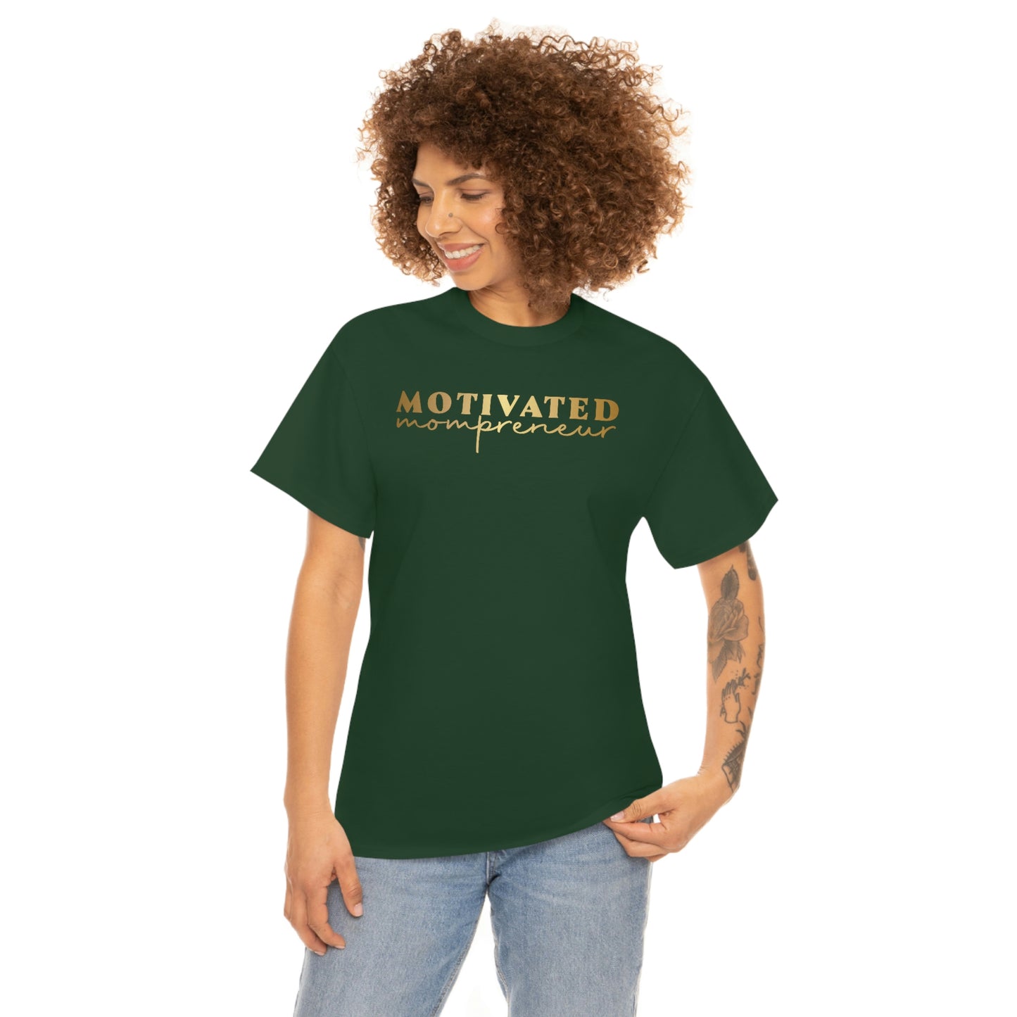 Motivated Mompreneur Unisex Heavy Cotton Tee