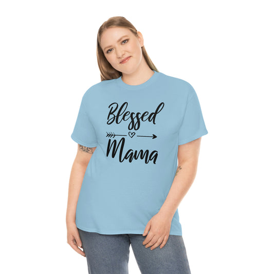 Blessed Mama Unisex Heavy Cotton Tee