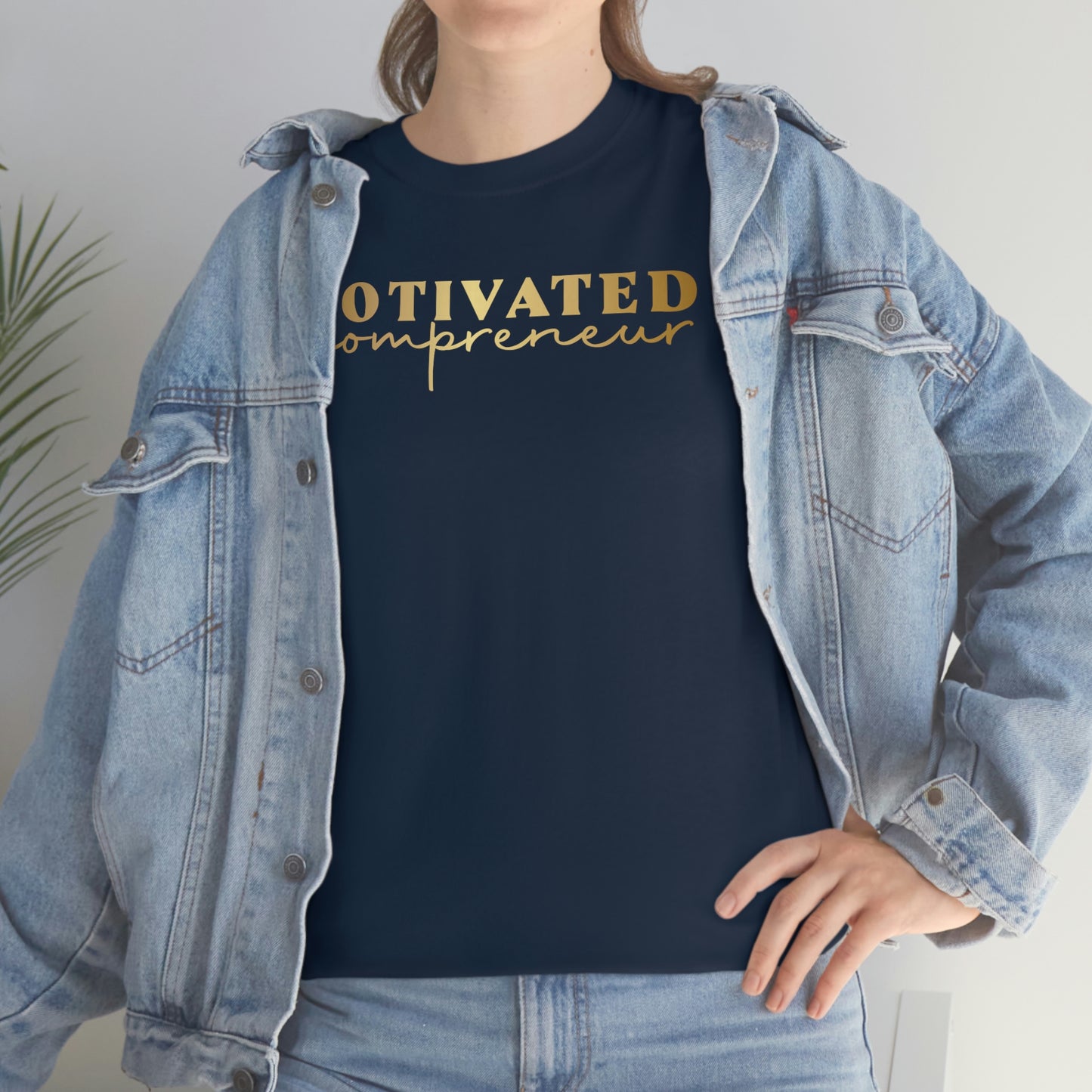 Motivated Mompreneur Unisex Heavy Cotton Tee