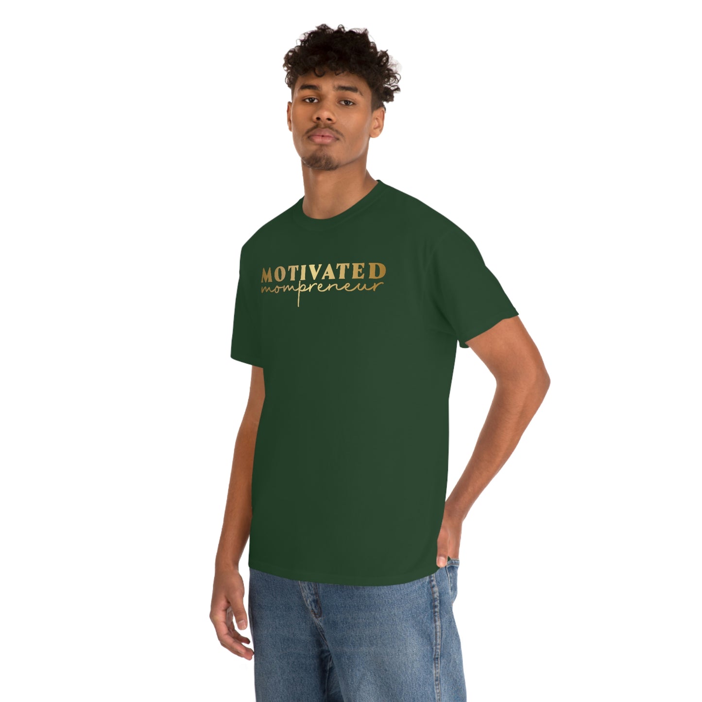 Motivated Mompreneur Unisex Heavy Cotton Tee