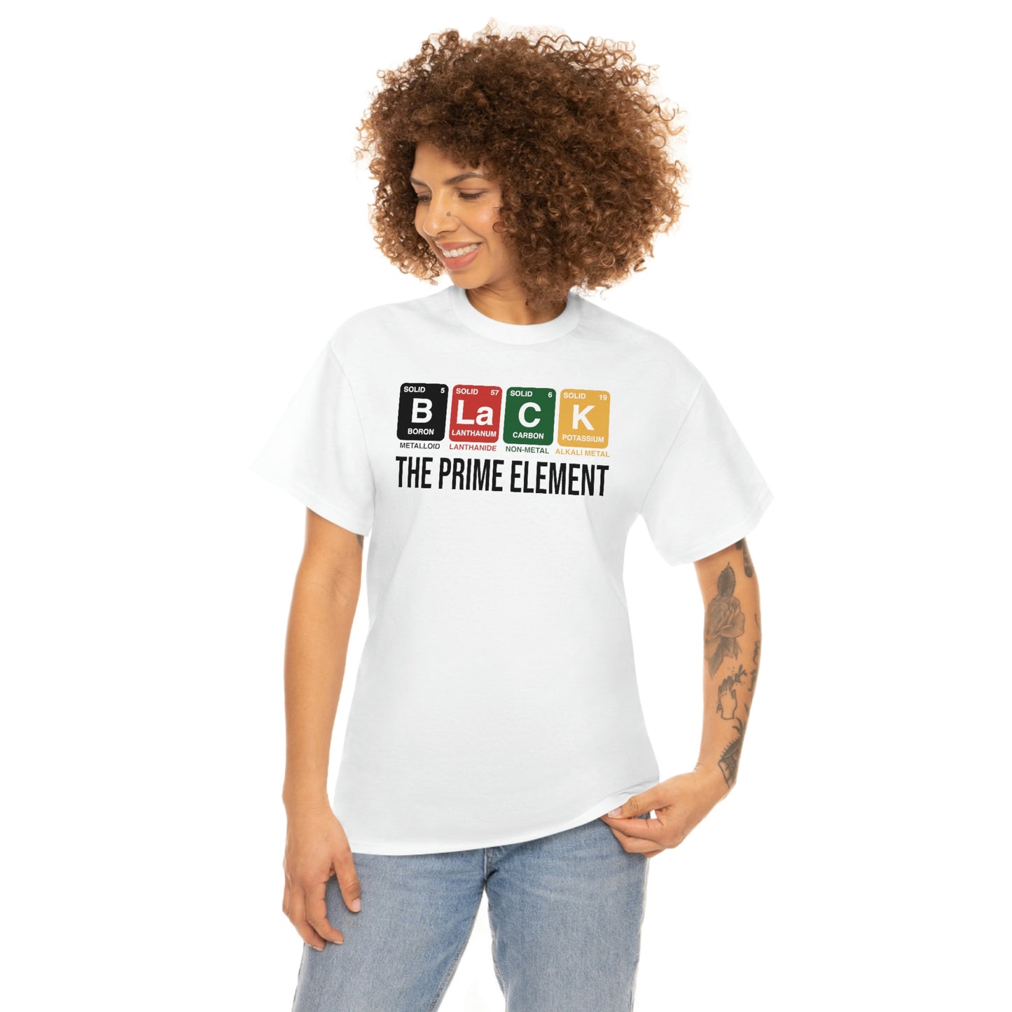 The Prime Element Unisex Heavy Cotton Tee