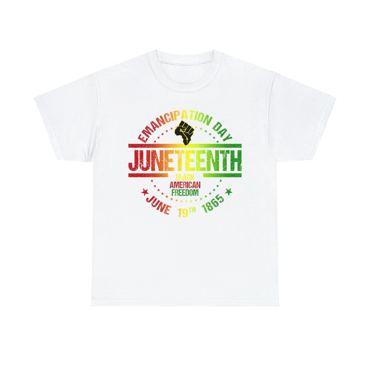 Juneteenth Unisex Heavy Cotton Tee
