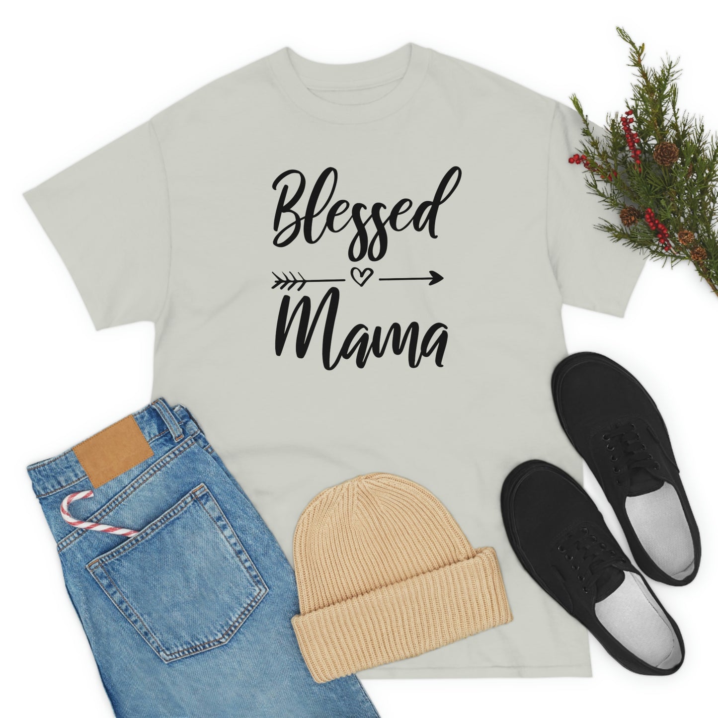 Blessed Mama Unisex Heavy Cotton Tee