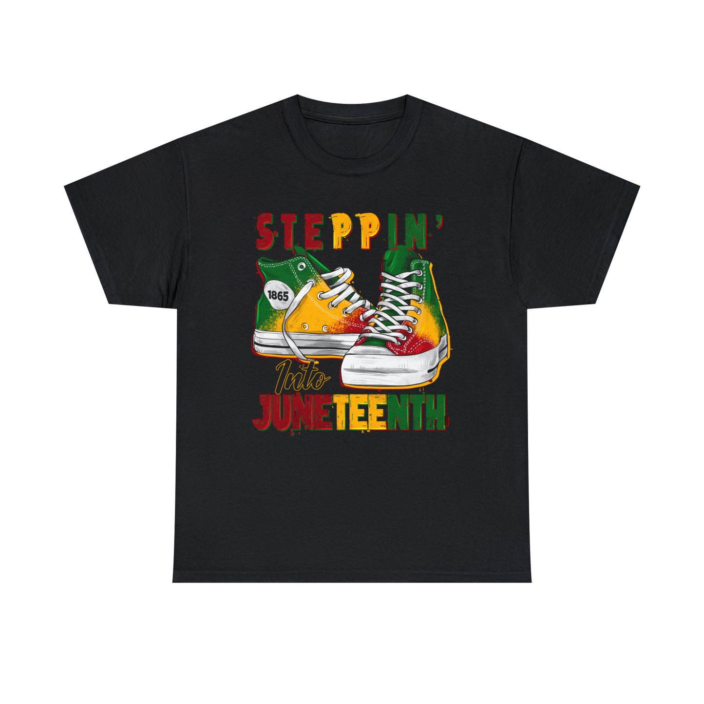 Stepping into Juneteenth Unisex Heavy Cotton Tee
