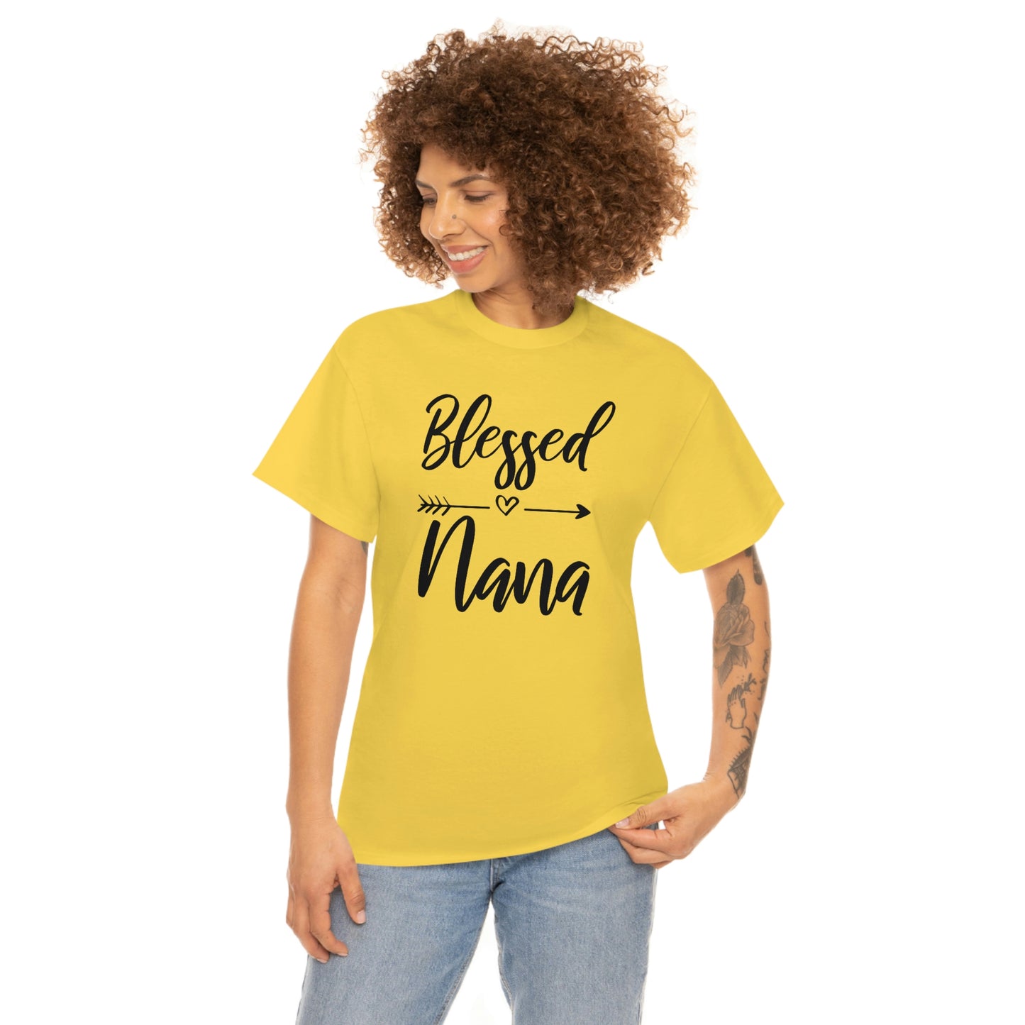 Blessed Nana Unisex Heavy Cotton Tee