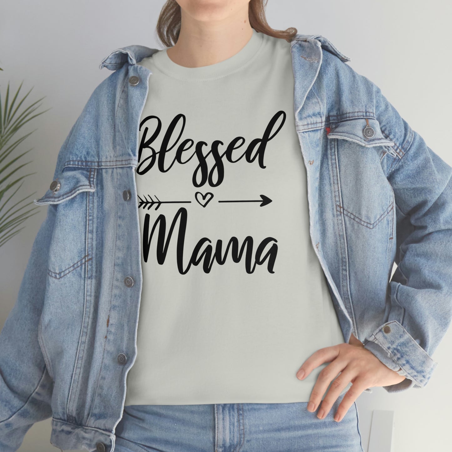 Blessed Mama Unisex Heavy Cotton Tee