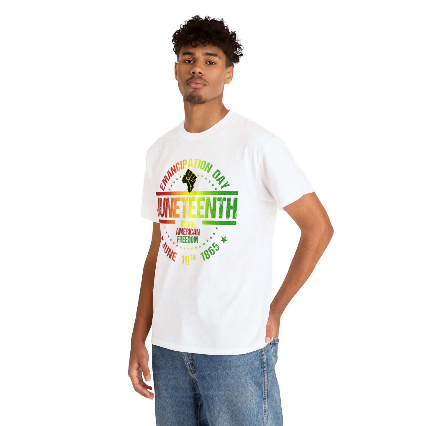 Juneteenth Unisex Heavy Cotton Tee