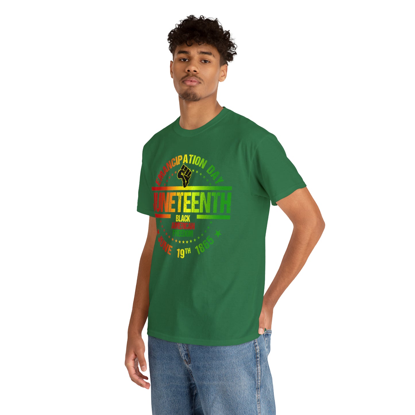 Juneteenth Unisex Heavy Cotton Tee