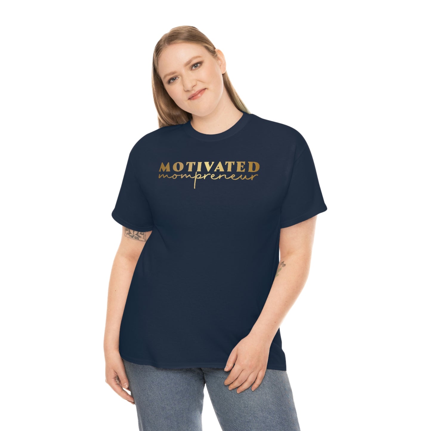 Motivated Mompreneur Unisex Heavy Cotton Tee