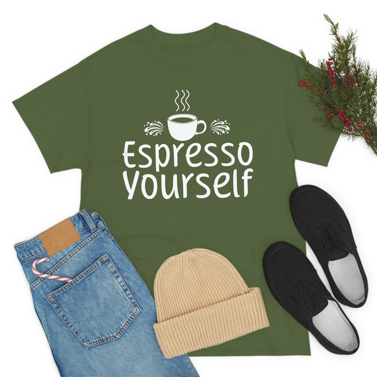 Espresso Yourself Unisex Heavy Cotton Tee