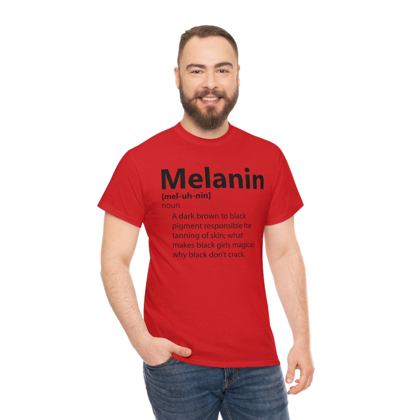 Define Melanin Unisex Heavy Cotton Tee