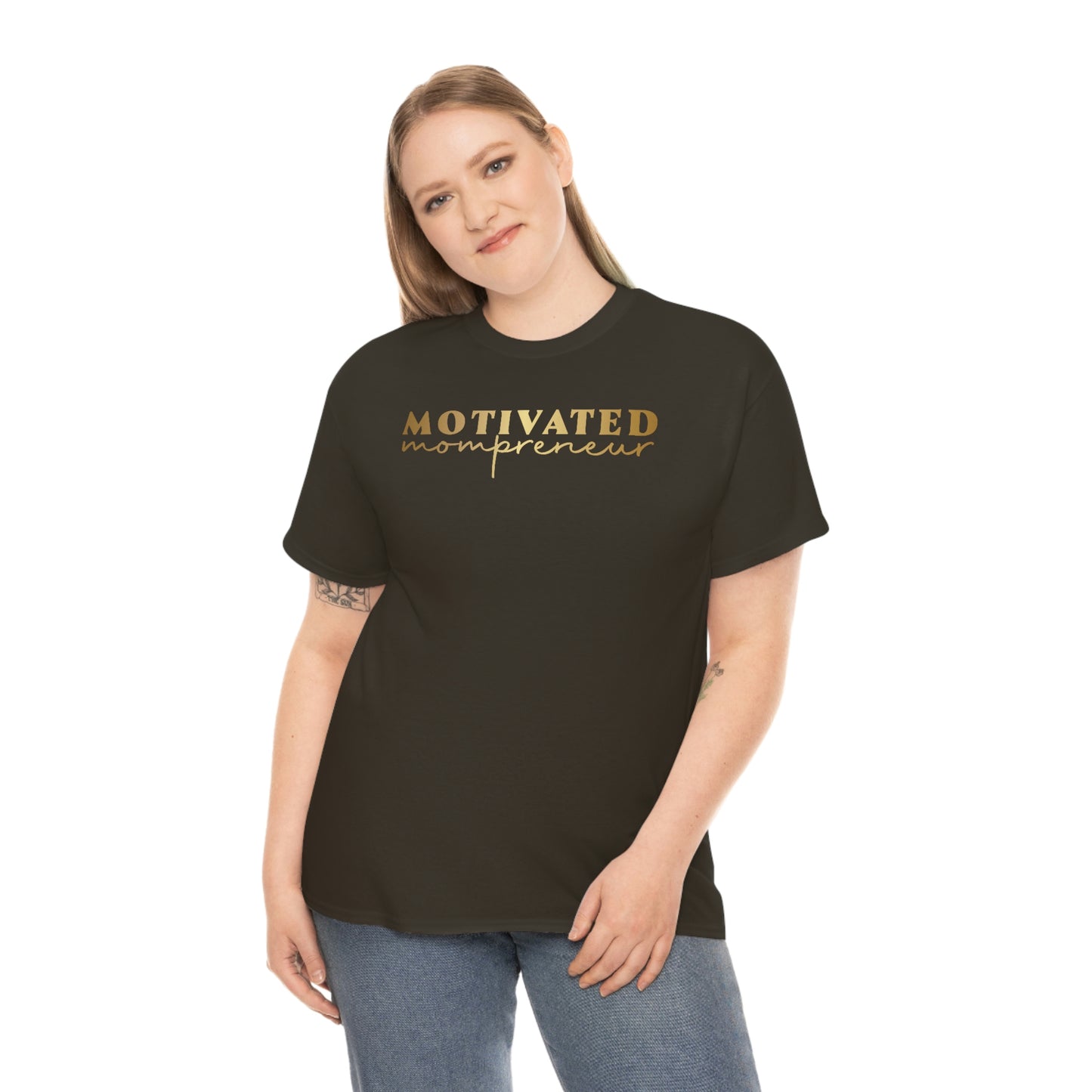 Motivated Mompreneur Unisex Heavy Cotton Tee
