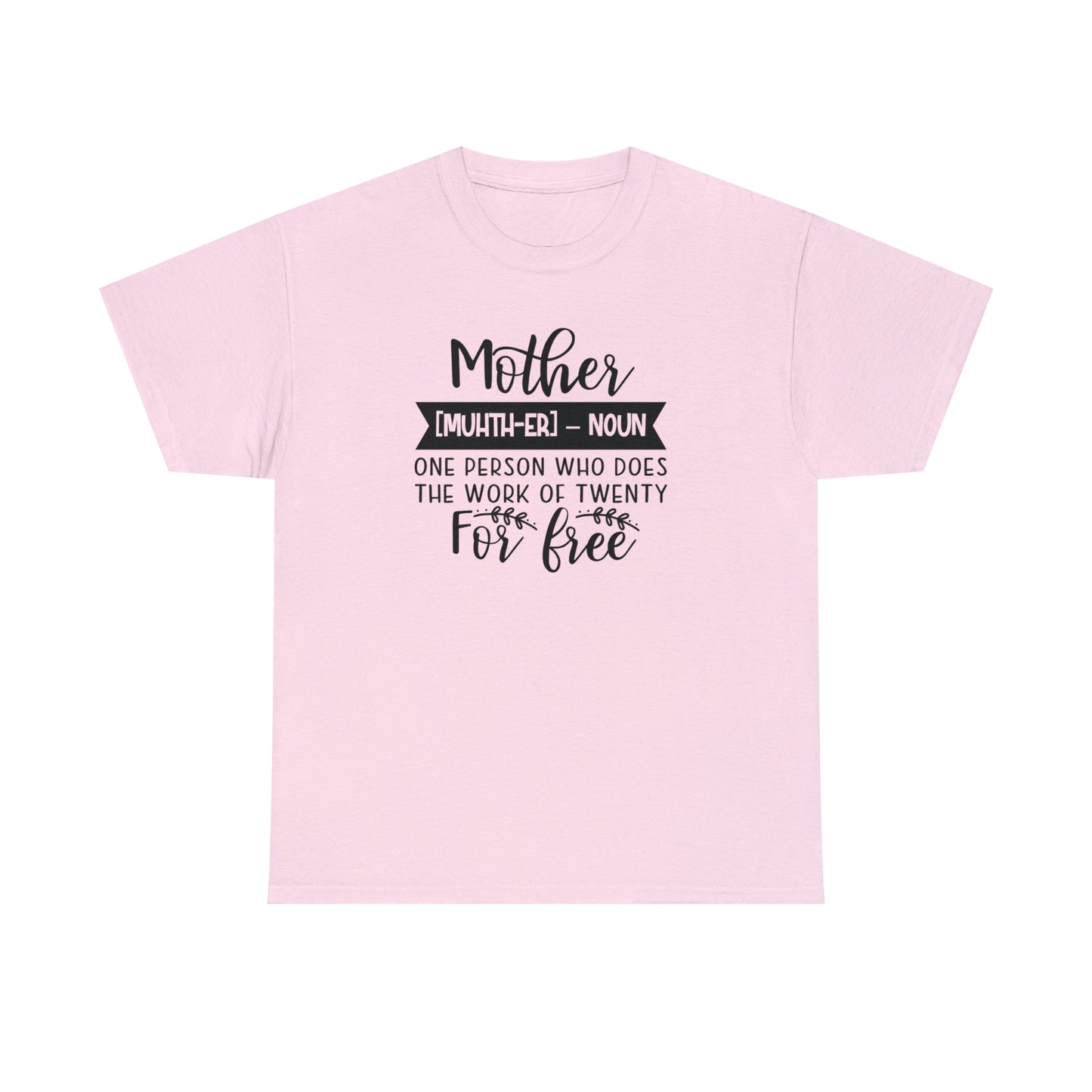Definition of A Mother Unisex Heavy Cotton Tee