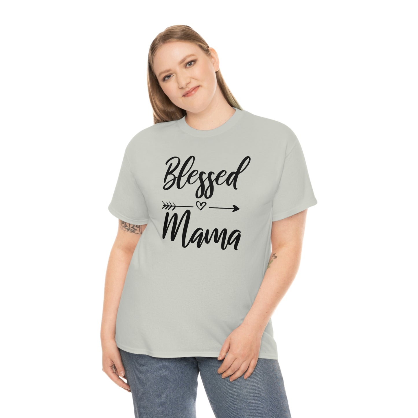 Blessed Mama Unisex Heavy Cotton Tee