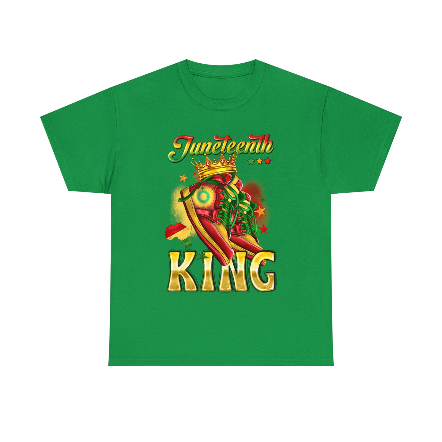 Juneteenth King Unisex Heavy Cotton Tee