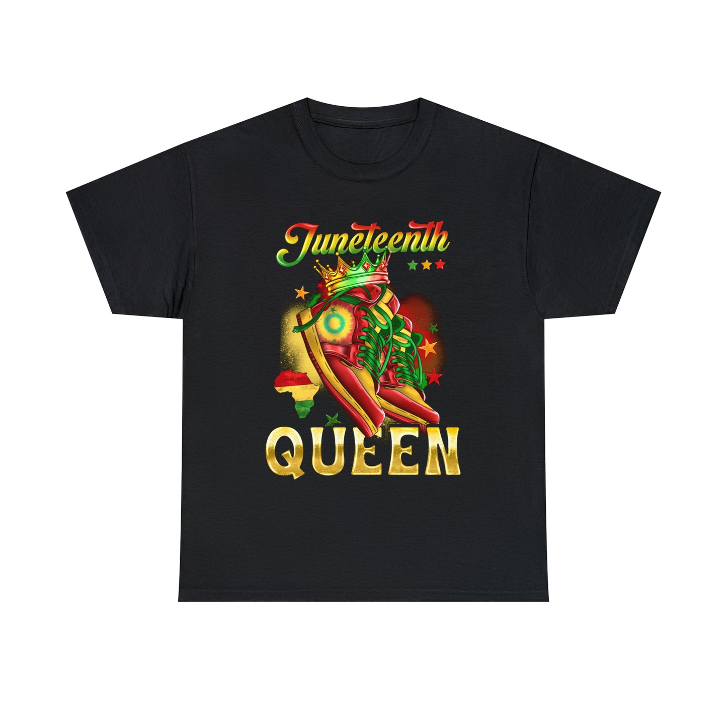 Juneteenth Queen Unisex Heavy Cotton Tee