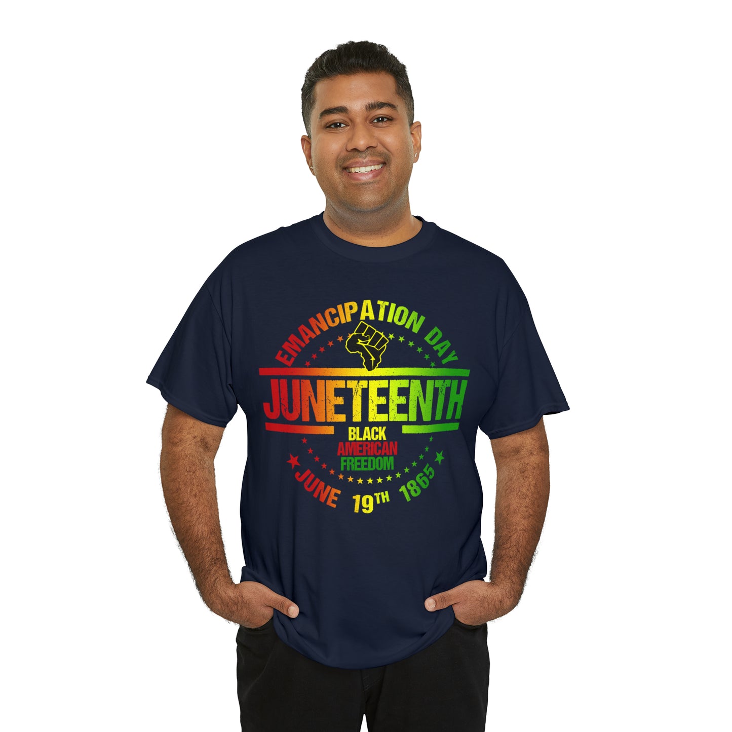 Juneteenth Unisex Heavy Cotton Tee
