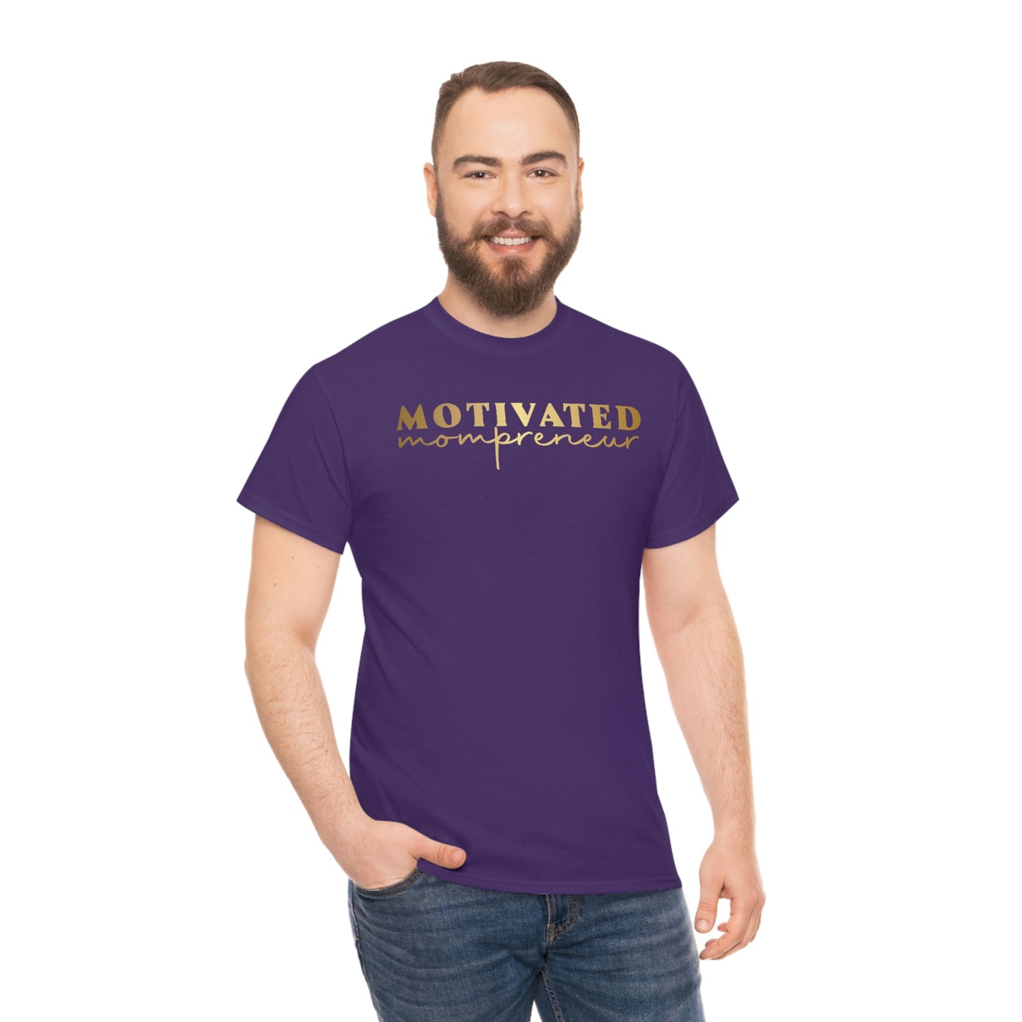 Motivated Mompreneur Unisex Heavy Cotton Tee