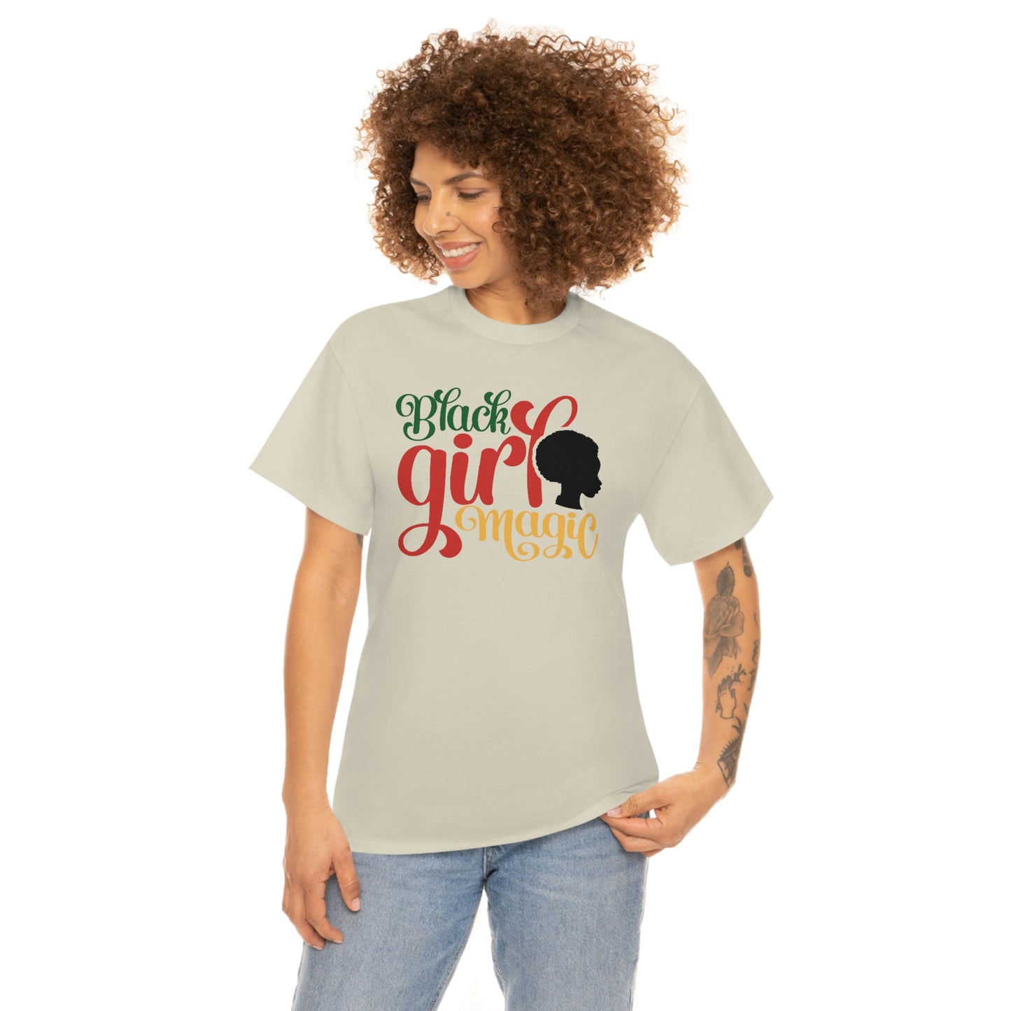 Black Girl Magic Unisex Heavy Cotton Tee