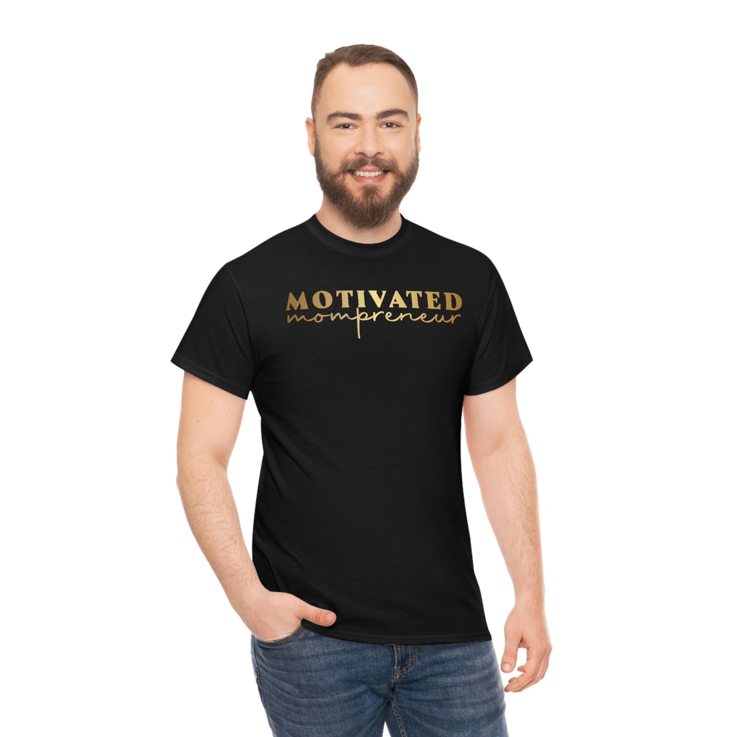 Motivated Mompreneur Unisex Heavy Cotton Tee