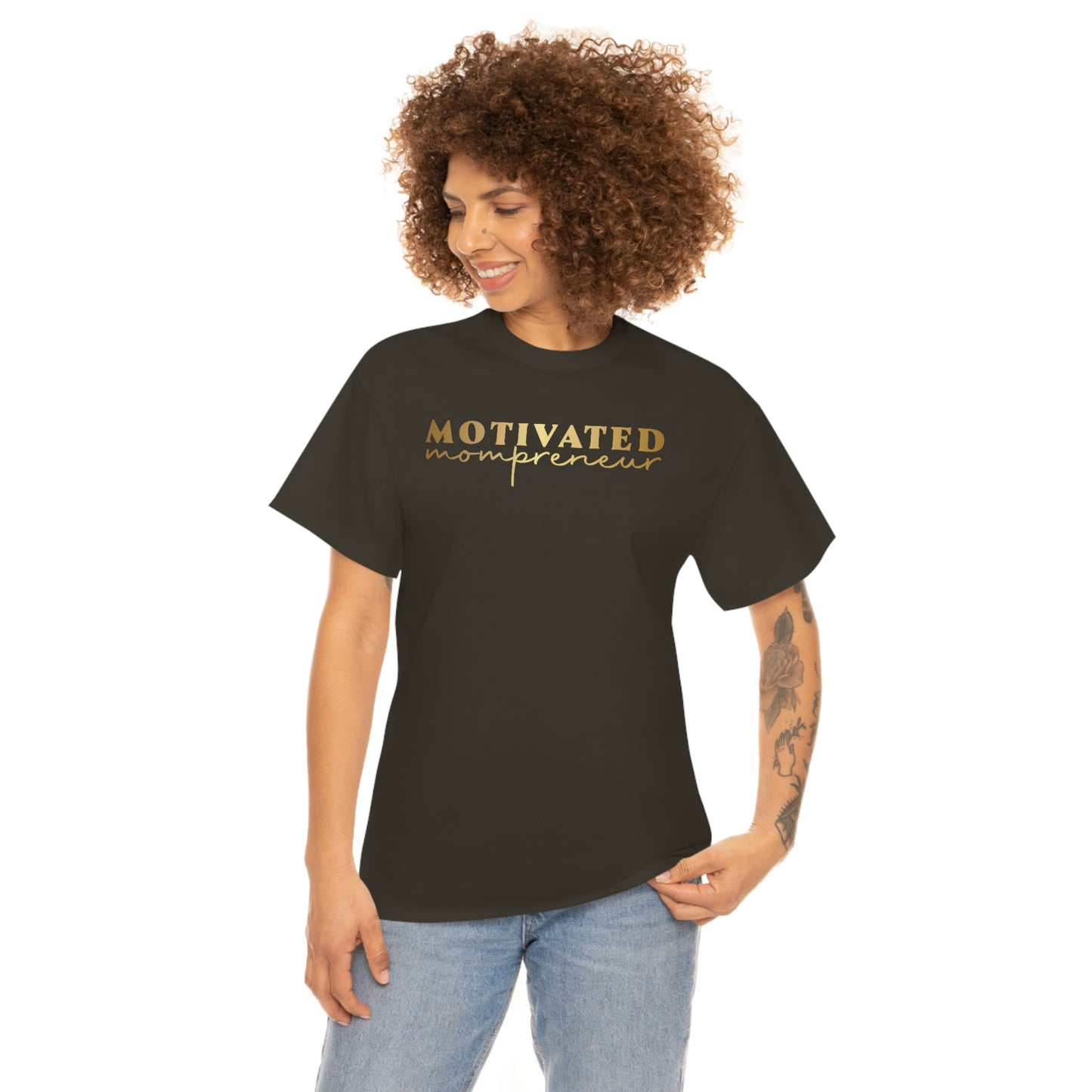 Motivated Mompreneur Unisex Heavy Cotton Tee