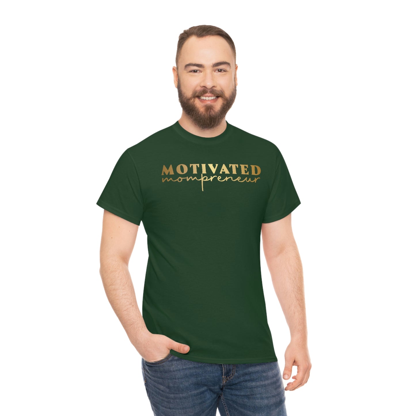 Motivated Mompreneur Unisex Heavy Cotton Tee