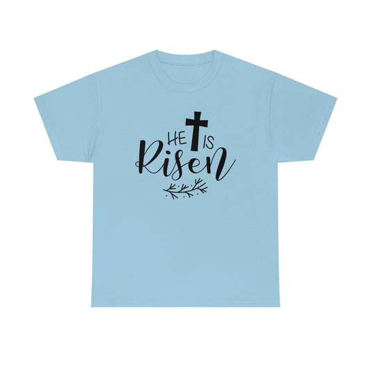 He is Risen Unisex Heavy Cotton Tee