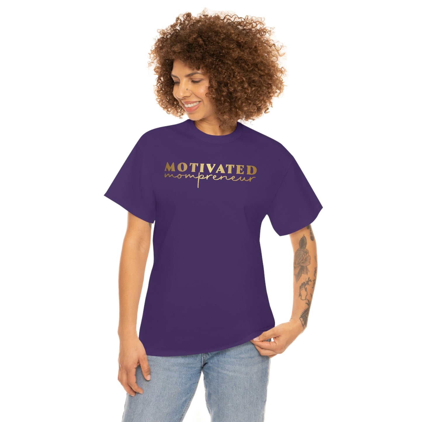 Motivated Mompreneur Unisex Heavy Cotton Tee