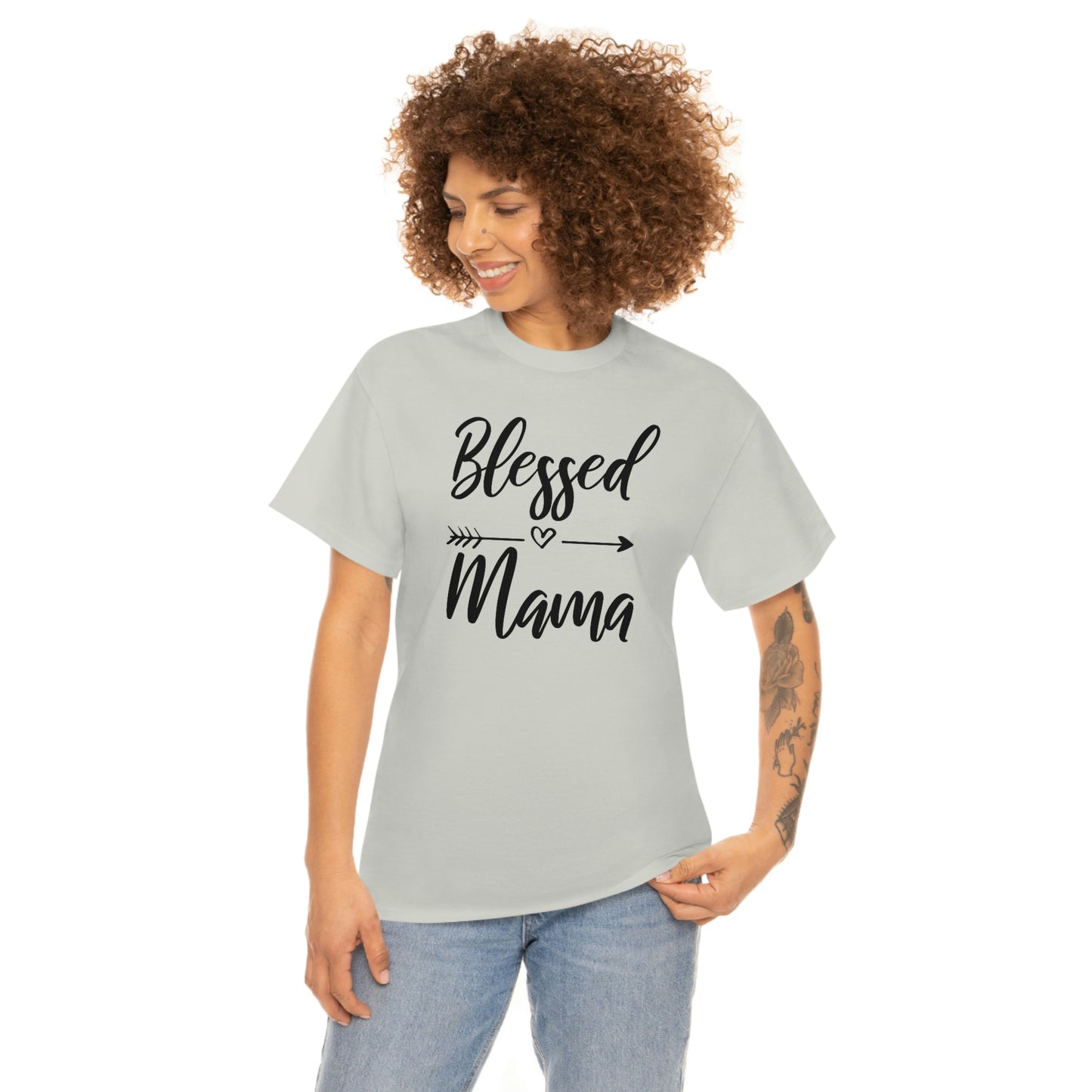 Blessed Mama Unisex Heavy Cotton Tee