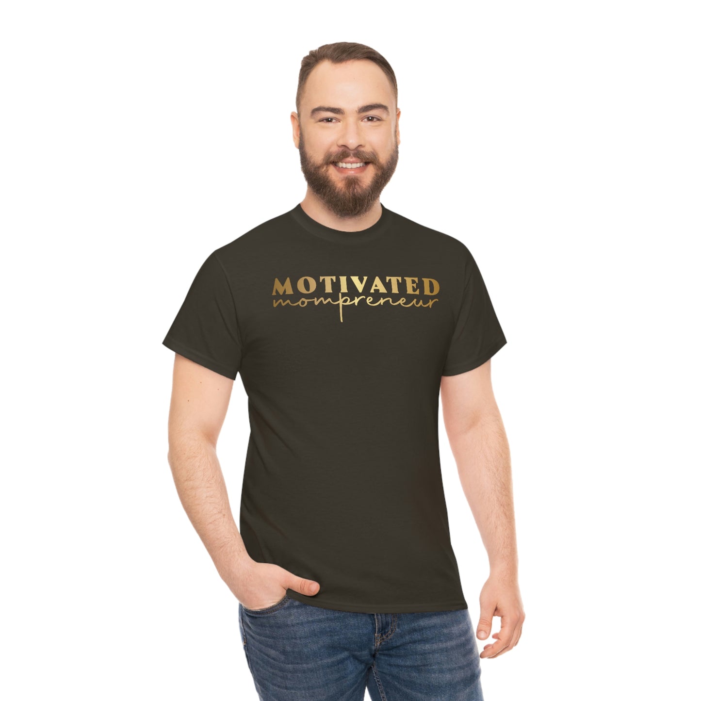 Motivated Mompreneur Unisex Heavy Cotton Tee