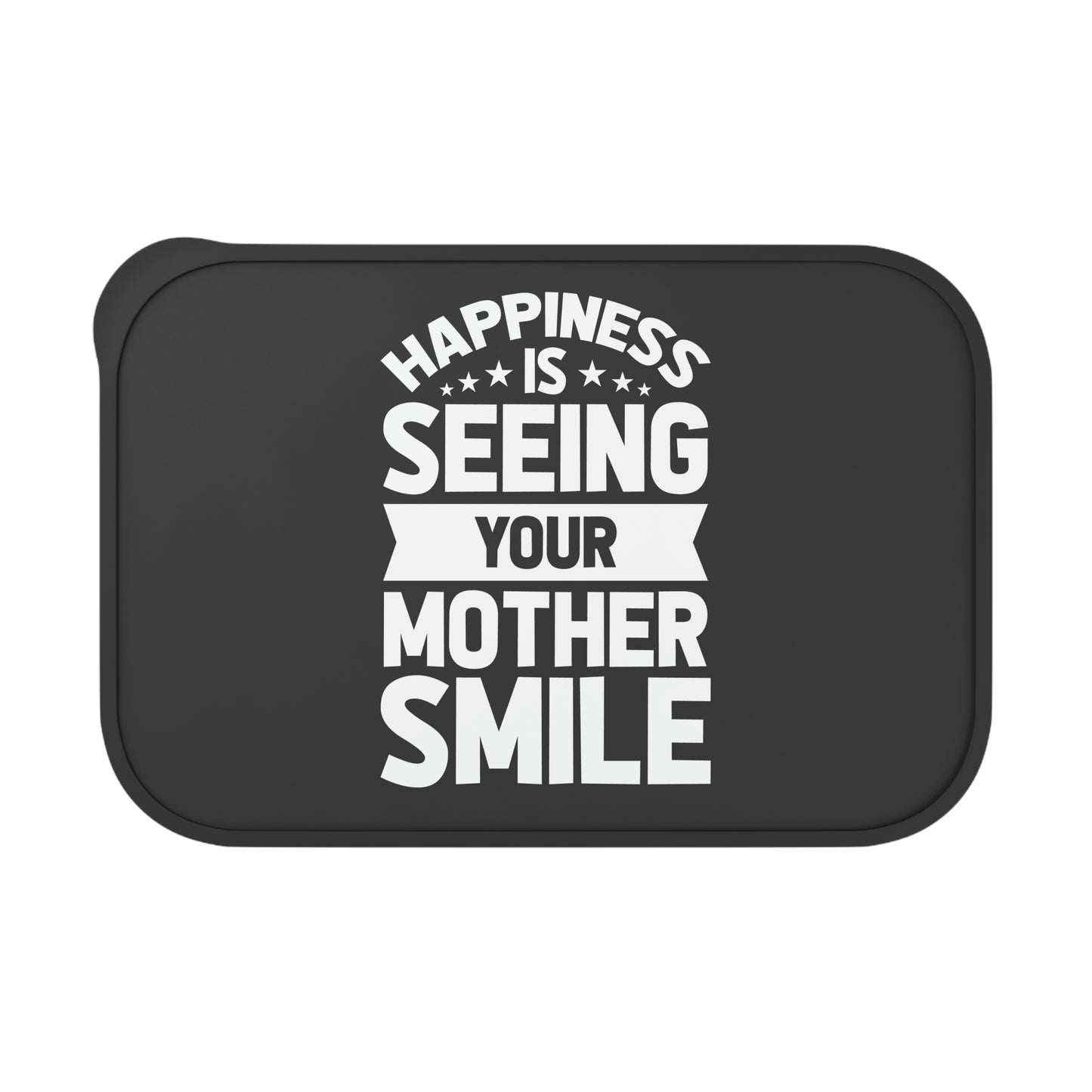 Mother Smile PLA Bento Box with Band and Utensils