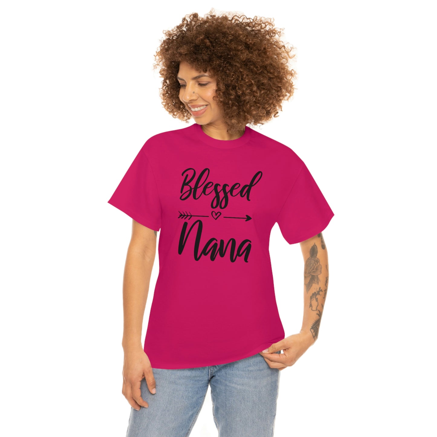 Blessed Nana Unisex Heavy Cotton Tee