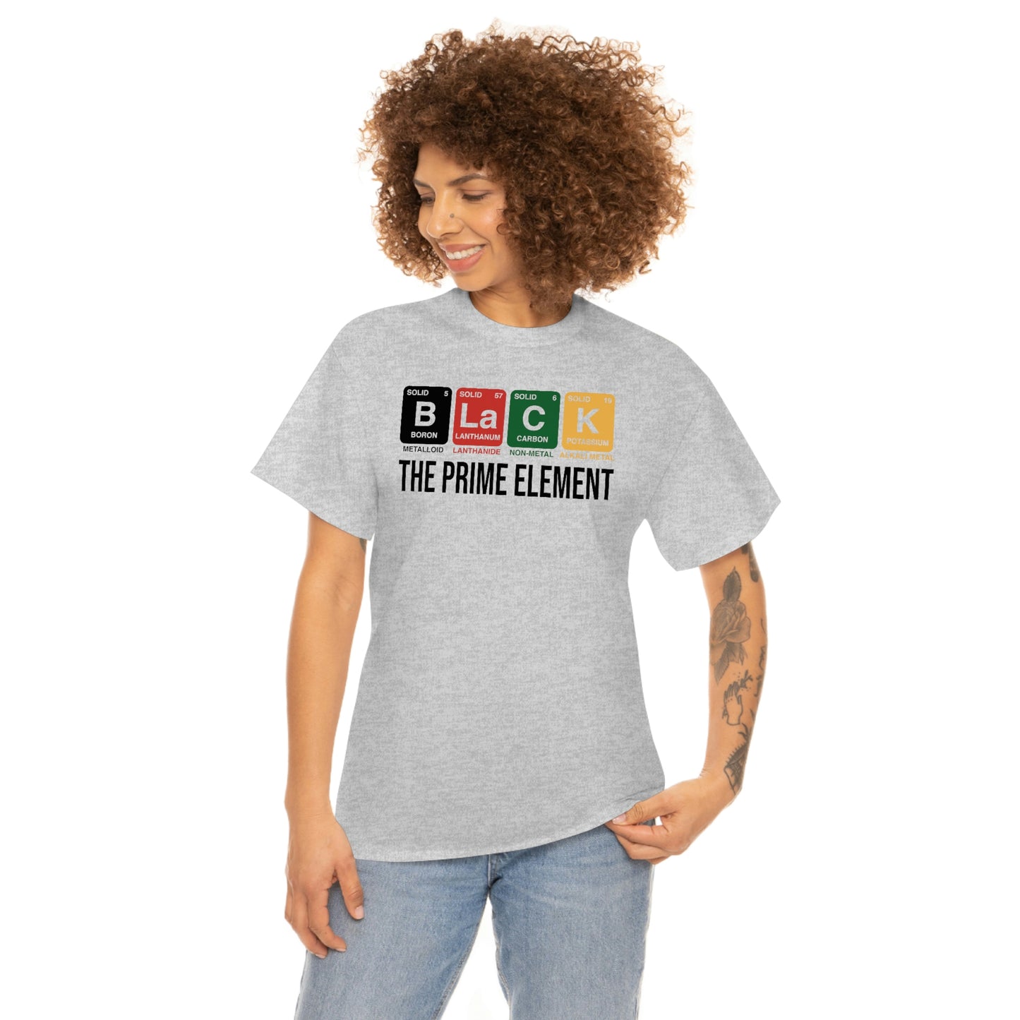 The Prime Element Unisex Heavy Cotton Tee