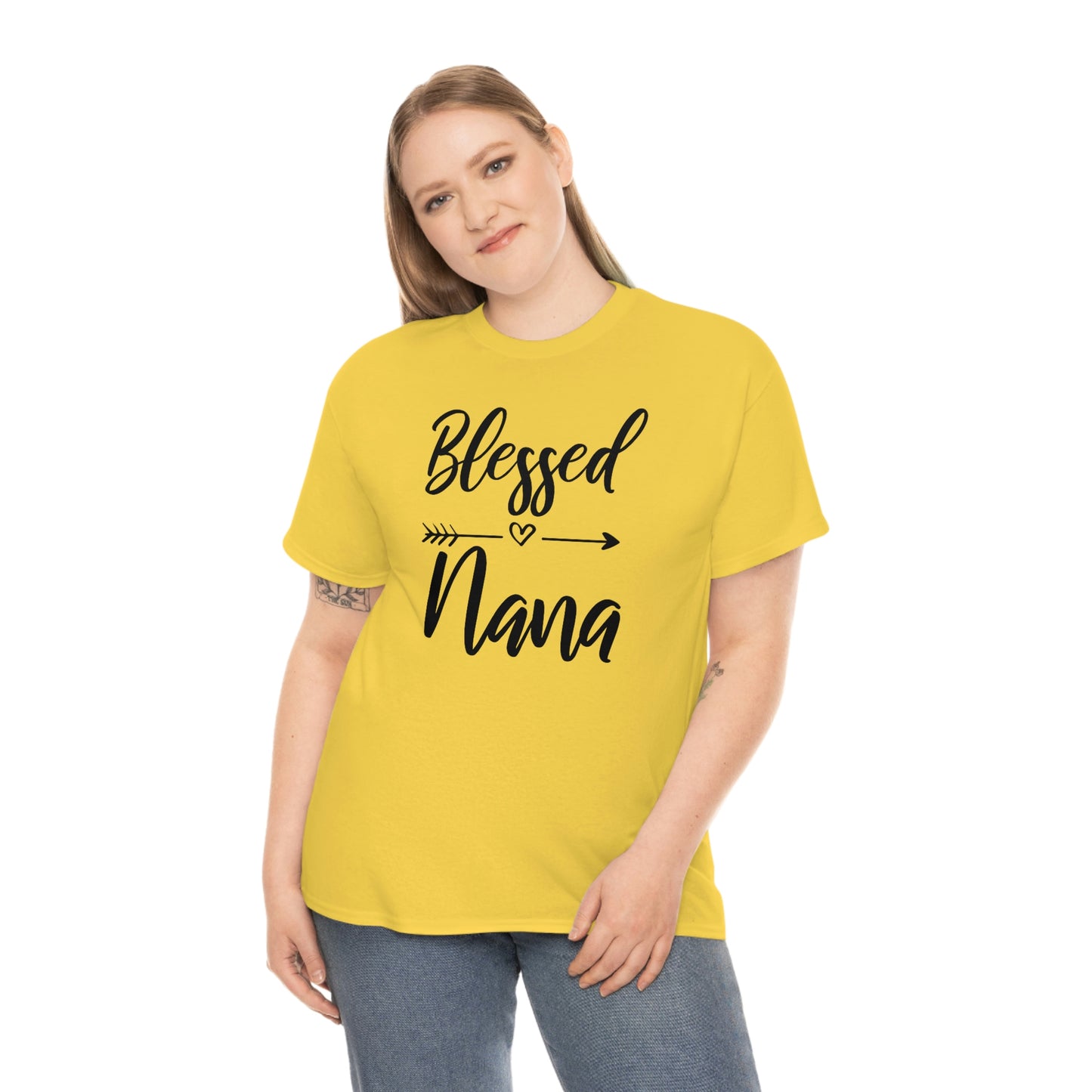 Blessed Nana Unisex Heavy Cotton Tee