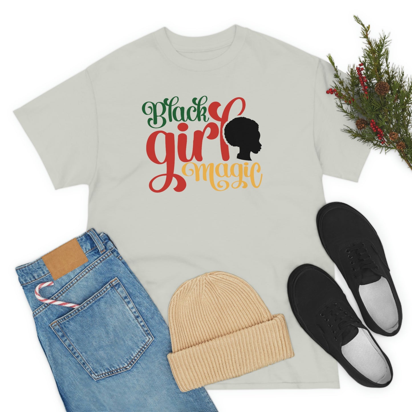 Black Girl Magic Unisex Heavy Cotton Tee
