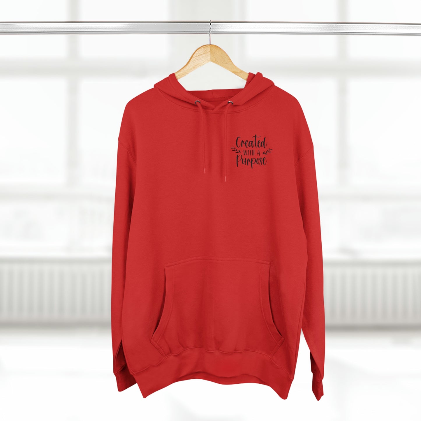 Created With Purpose Unisex Premium Pullover Hoodie