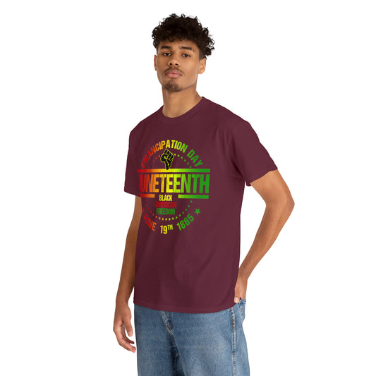 Juneteenth Unisex Heavy Cotton Tee
