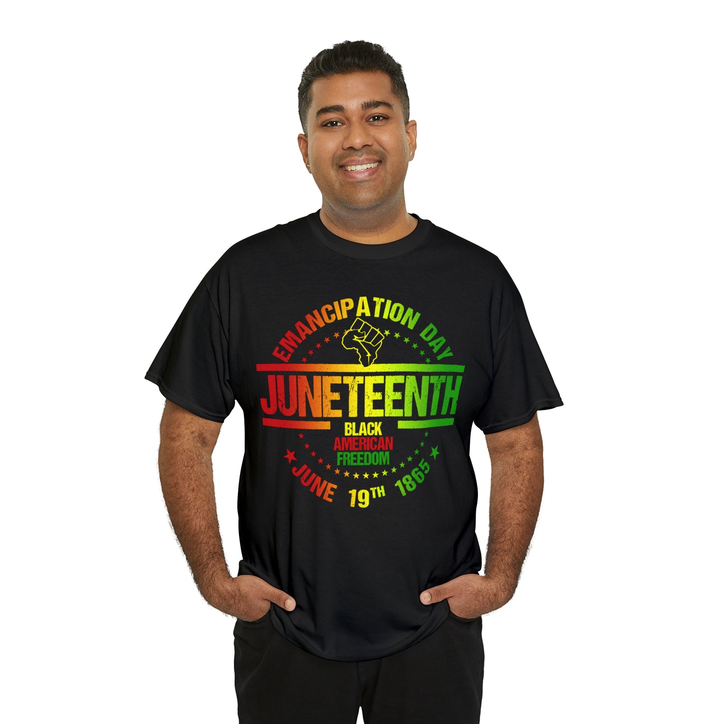 Juneteenth Unisex Heavy Cotton Tee
