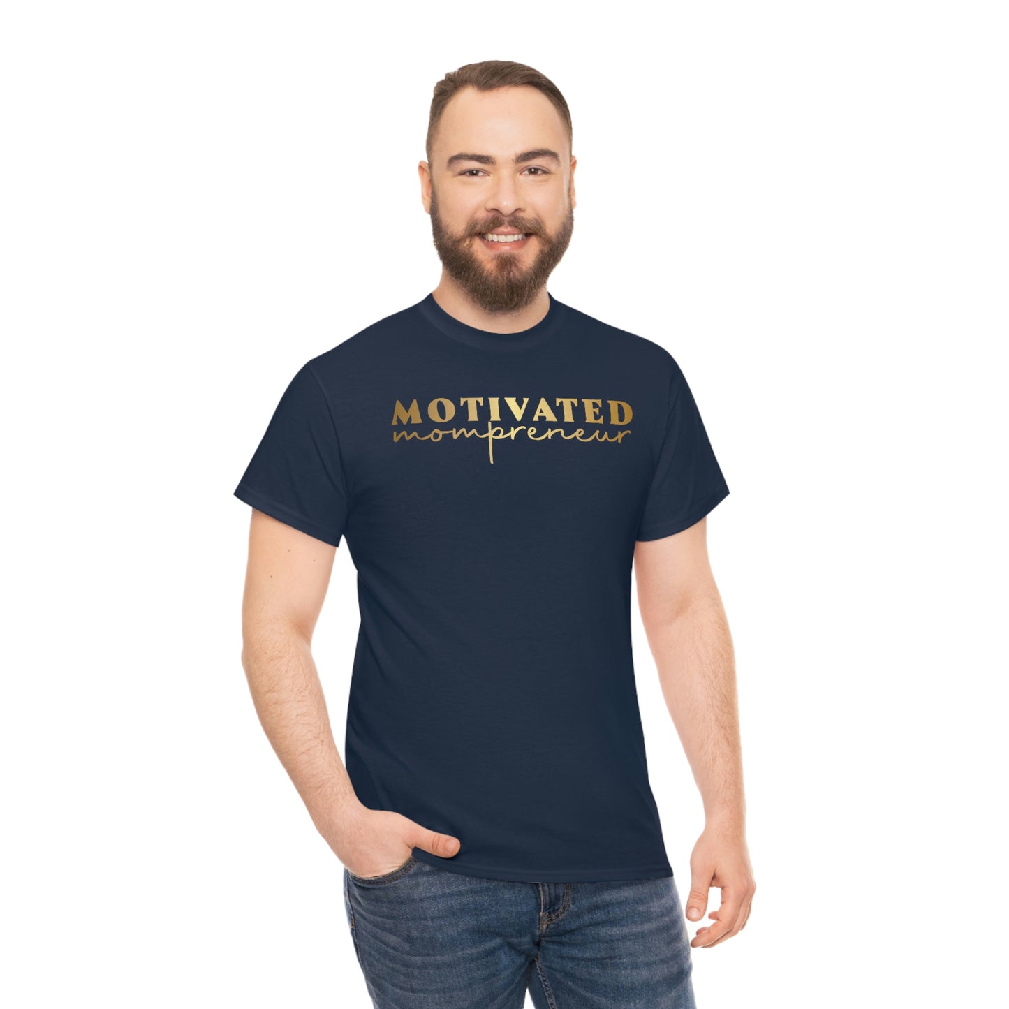 Motivated Mompreneur Unisex Heavy Cotton Tee