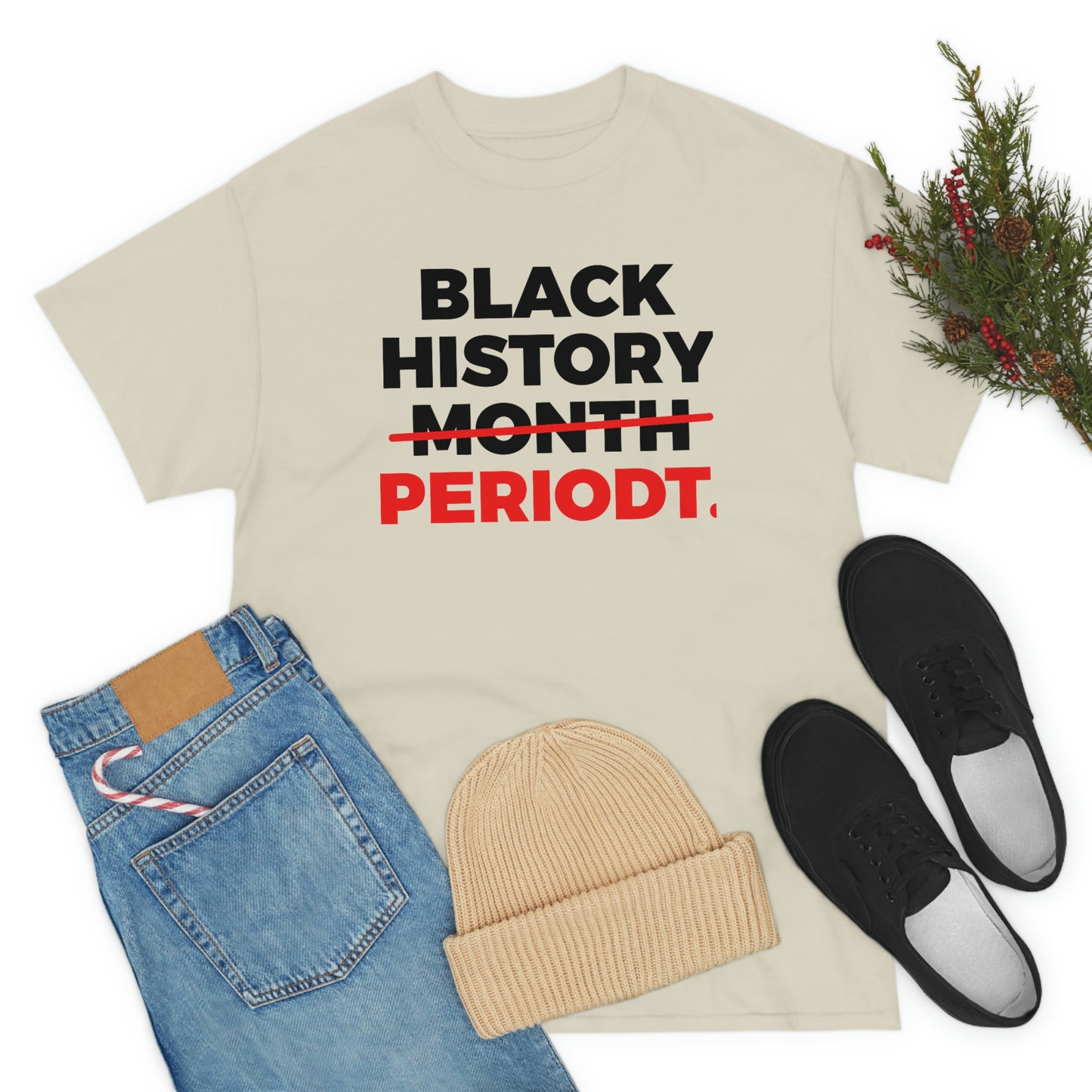 Black History Periodt Unisex Heavy Cotton Tee