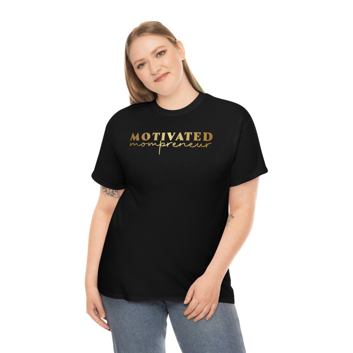Motivated Mompreneur Unisex Heavy Cotton Tee